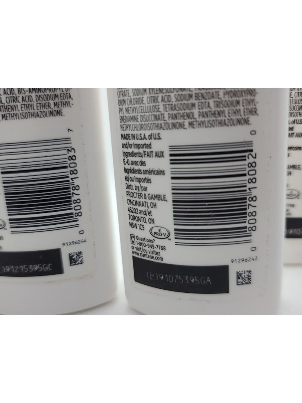 Lot of 4 Pantene Pro-V Sheer Volume Shampoo & Conditioner Travel Sz 3.38 Oz NEW - Picture 6 of 7